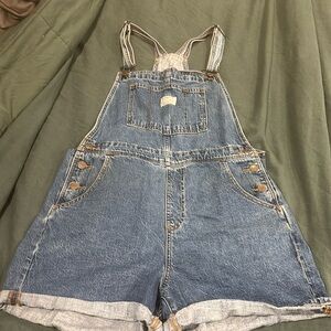 Vintage Levi overall shortalls